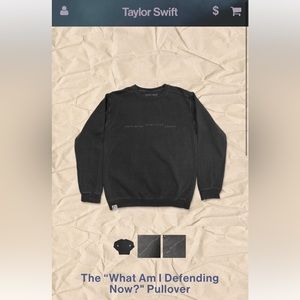 New Taylor Swift folklore (exile) sweatshirt